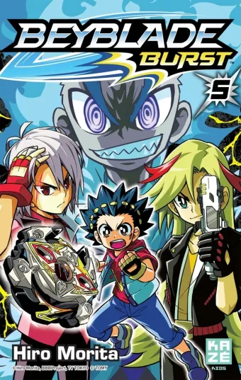 Couverture du manga Beyblade burst Tome 5