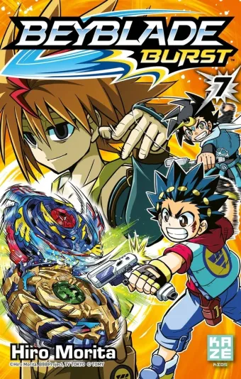 Couverture du manga Beyblade burst Tome 7