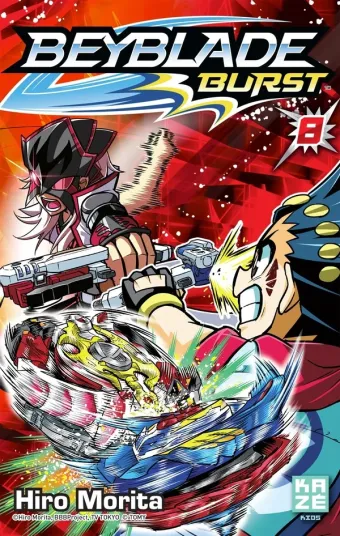 Couverture du manga Beyblade burst Tome 8