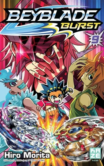 Couverture du manga Beyblade burst Tome 9