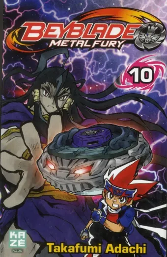 Couverture du manga Beyblade metal fury Tome 10