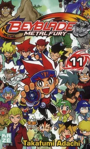 Couverture du manga Beyblade metal fury Tome 11