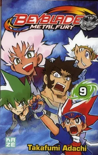 Couverture du manga Beyblade metal fury Tome 9