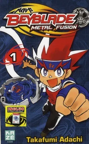Couverture du manga Beyblade metal fusion Tome 1