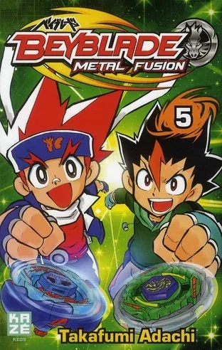 Couverture du manga Beyblade metal fusion Tome 5