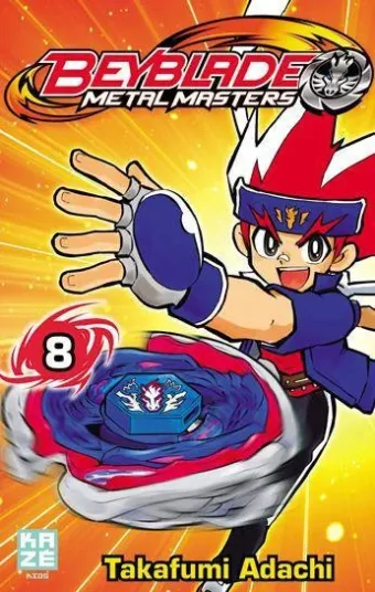 Couverture du manga Beyblade metal masters Tome 8