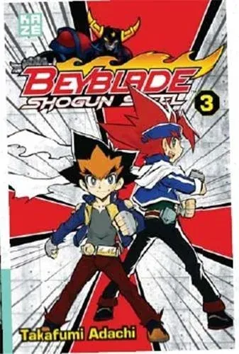Couverture du manga Beyblade shogun steel Tome 3