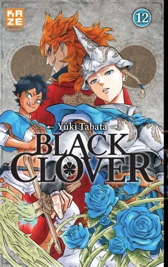 Couverture du manga Black clover Tome 12, « La mélancolie d'une épineuse jouvencelle »