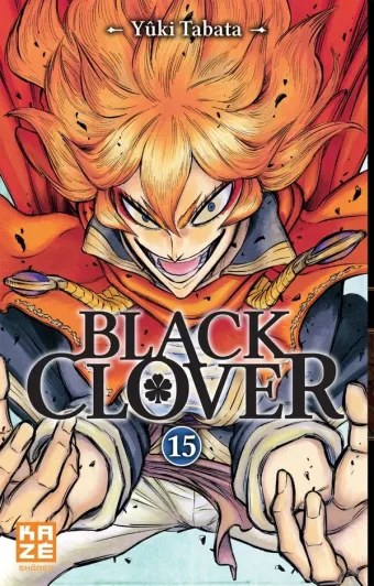 Couverture du manga Black clover Tome 15, « Les grands vainqueurs »