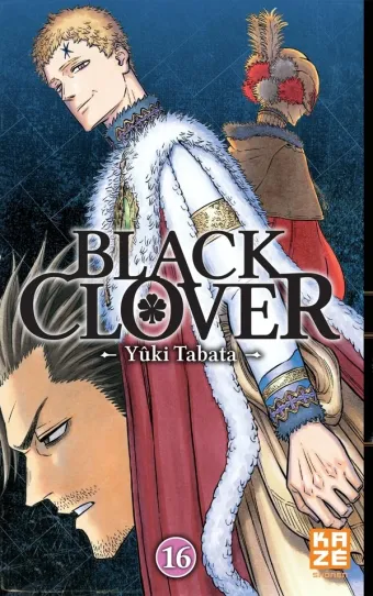 Couverture du manga Black clover Tome 16, « La fin et le commencement »