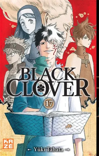 Couverture du manga Black clover Tome 17, « Le royaume en péril »