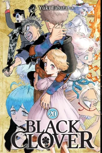 Couverture du manga Black clover Tome 20, « Ma raison d'être »
