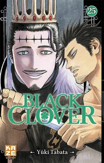 Couverture du manga Black clover Tome 25, « Les hommes et le mal »