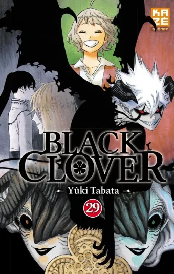 Couverture du manga Black clover Tome 29, « Une nuit sans matin »