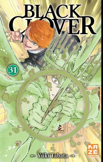 Couverture du manga Black clover Tome 31, « Coeur juste et coeur malfaisant »