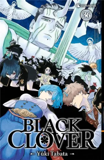 Couverture du manga Black clover Tome 36, « Le lien noir »