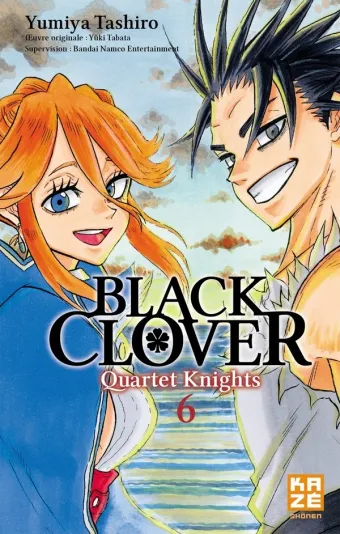 Couverture du manga Black clover Tome 6, « Fend-la-mort »