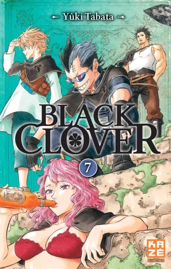 Couverture du manga Black clover Tome 7, « L'assemblée des capitaines »