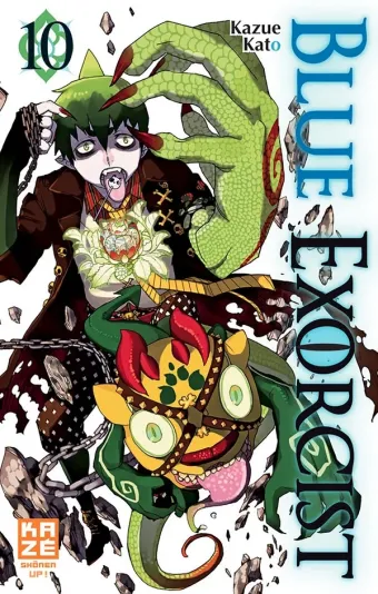 Couverture du manga Blue exorcist Tome 10