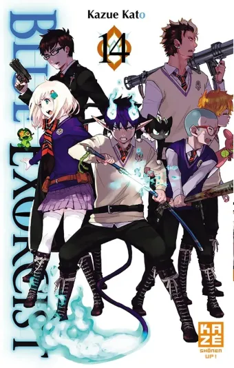 Couverture du manga Blue exorcist Tome 14