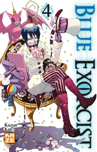 Couverture du manga Blue exorcist Tome 4
