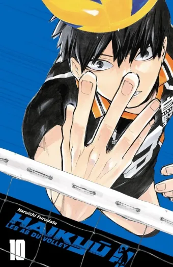 Couverture du manga Haikyū !! Tome 10, « Lever de lune »