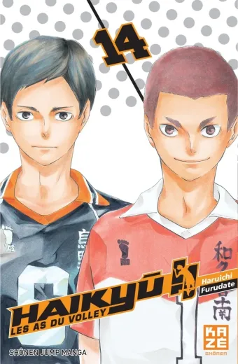Couverture du manga Haikyū !! Tome 14, « La bataille des dégonflés »