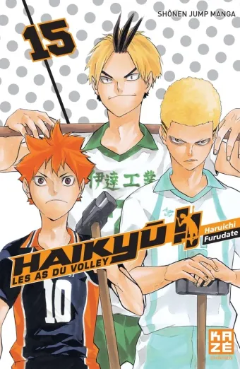 Couverture du manga Haikyū !! Tome 15, « Le briseur »