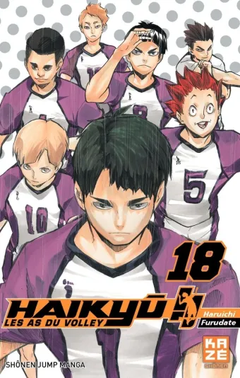 Couverture du manga Haikyū !! Tome 18, « Avant la pleine lune »