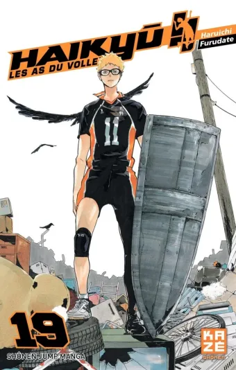 Couverture du manga Haikyū !! Tome 19, « La roue tourne »