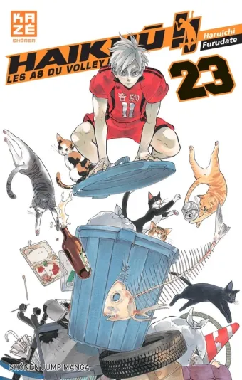 Couverture du manga Haikyū !! Tome 23, « La voie du ballon »