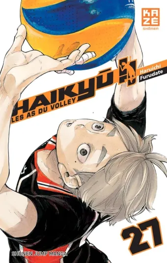 Couverture du manga Haikyū !! Tome 27, « Une occasion concrétisée »