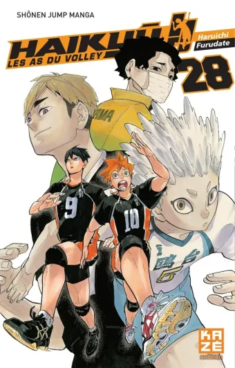 Couverture du manga Haikyū !! Tome 28, « Le deuxième jour »