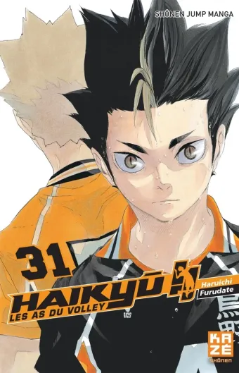 Couverture du manga Haikyū !! Tome 31, « Héros »