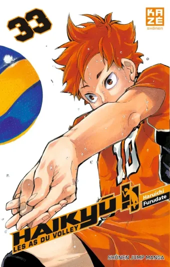 Couverture du manga Haikyū !! Tome 33, « Le banquet des monstres »