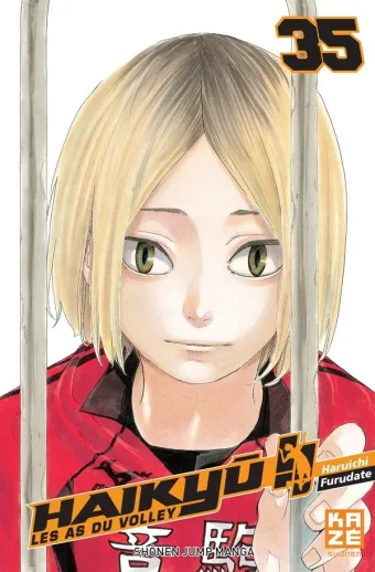 Couverture du manga Haikyū !! Tome 35, « En cage »
