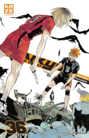 Couverture du manga Haikyū !! Tome 36, « Ma victoire »