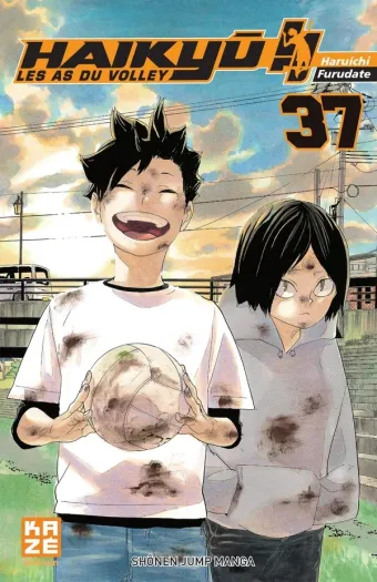 Couverture du manga Haikyū !! Tome 37, « La fin des réjouissances »