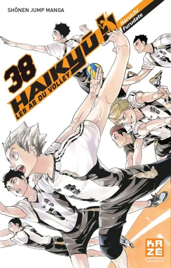 Couverture du manga Haikyū !! Tome 38, « Task focus »