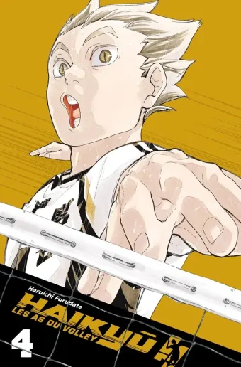 Couverture du manga Haikyū !! Tome 4, « Rivaux »