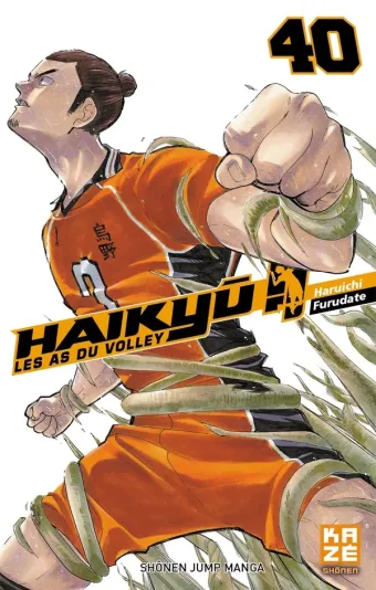 Couverture du manga Haikyū !! Tome 40, « Affirmation »