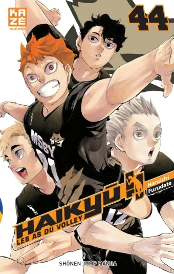 Couverture du manga Haikyū !! Tome 44, « Le meilleur ennemi »
