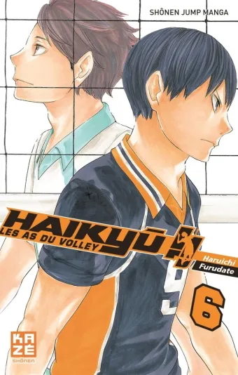 Couverture du manga Haikyū !! Tome 6, « The duel des passeurs »