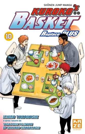 Couverture du manga Kuroko’s basket replace plus Tome 10