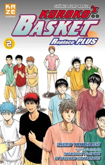 Couverture du manga Kuroko’s basket replace plus Tome 2