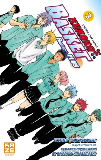 Couverture du manga Kuroko’s basket replace plus Tome 3