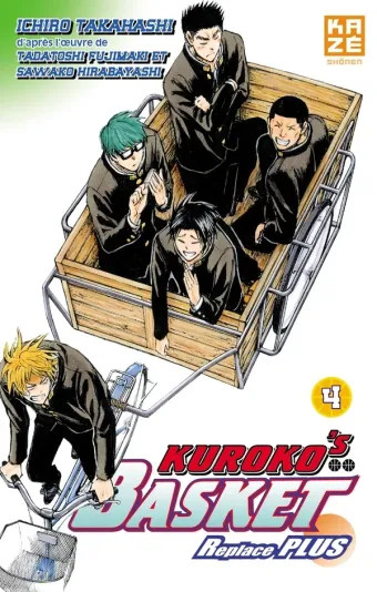 Couverture du manga Kuroko’s basket replace plus Tome 4