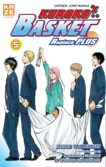Couverture du manga Kuroko’s basket replace plus Tome 5