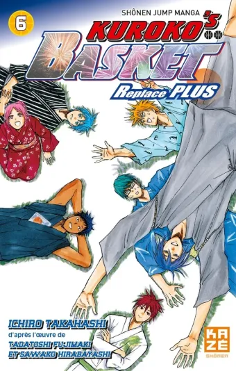 Couverture du manga Kuroko’s basket replace plus Tome 6