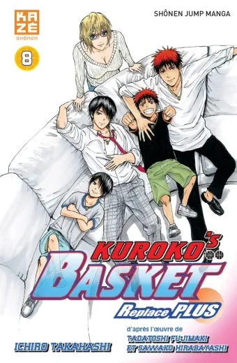 Couverture du manga Kuroko’s basket replace plus Tome 8